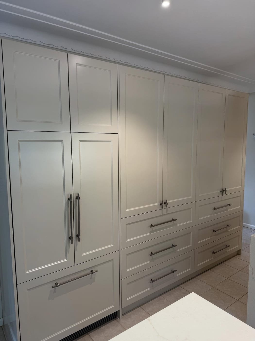 NK Kitchens & Joinery. Kyle bay project. This 2 step shaker kitchen turned out amazing!